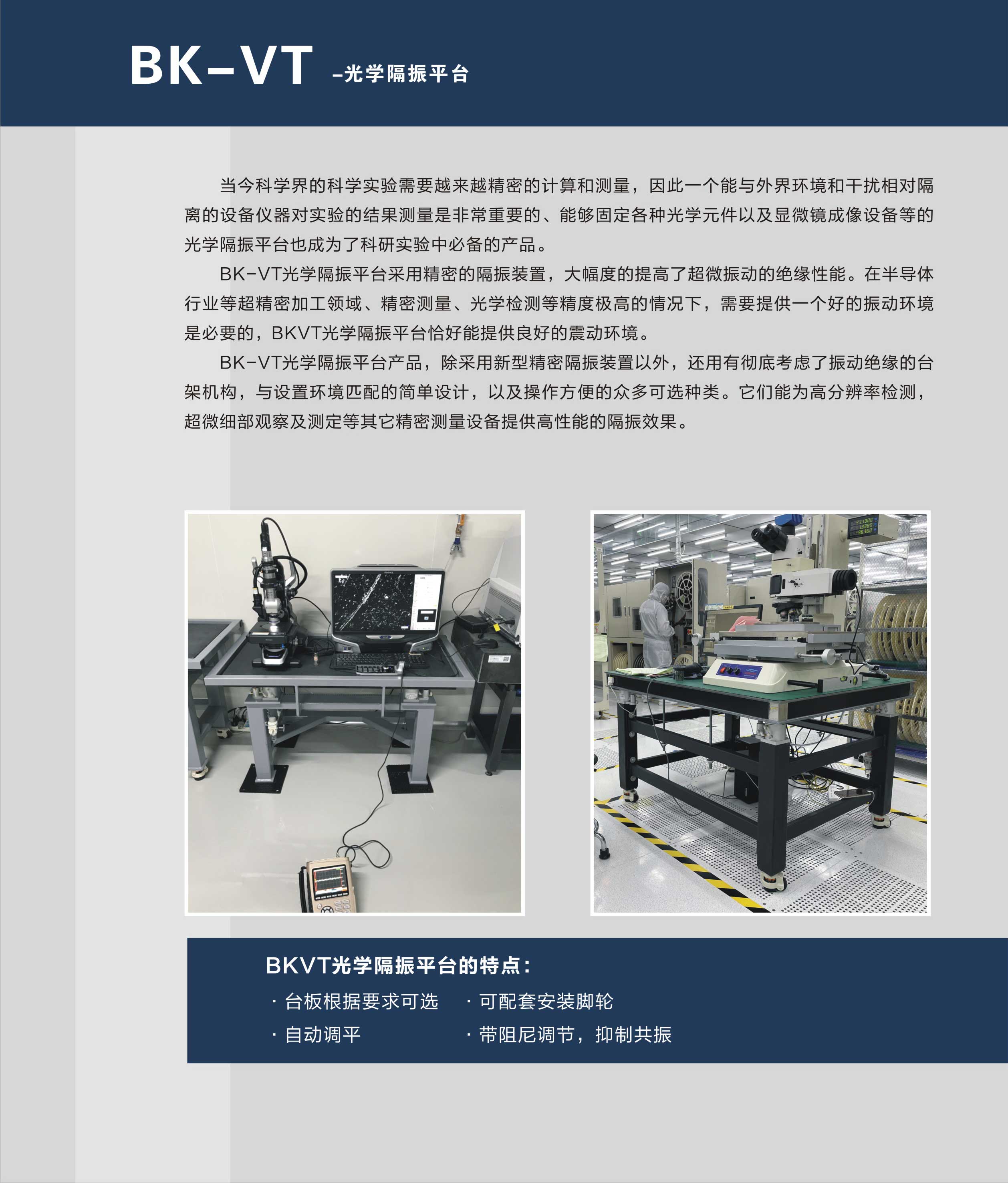 BK-VT-光學(xué)隔振平臺 BK-VT-光學(xué)隔振平臺